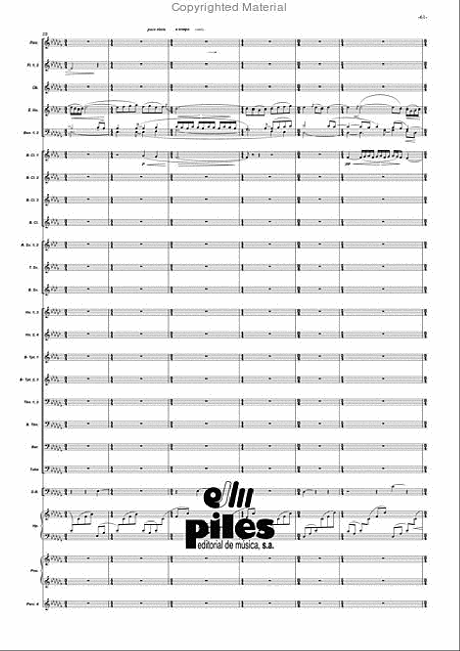 Duende Duende Concert Band scores gallery preview page 62