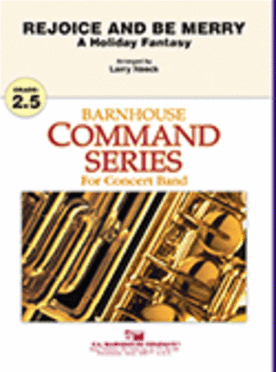 Rejoice And Be Merry Concert Band scores gallery preview page 1