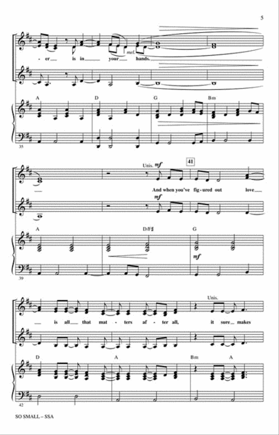 <br>Sheet music extract