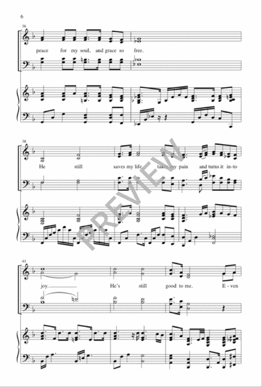 Still Good Still Good 4-Part scores gallery preview page 6