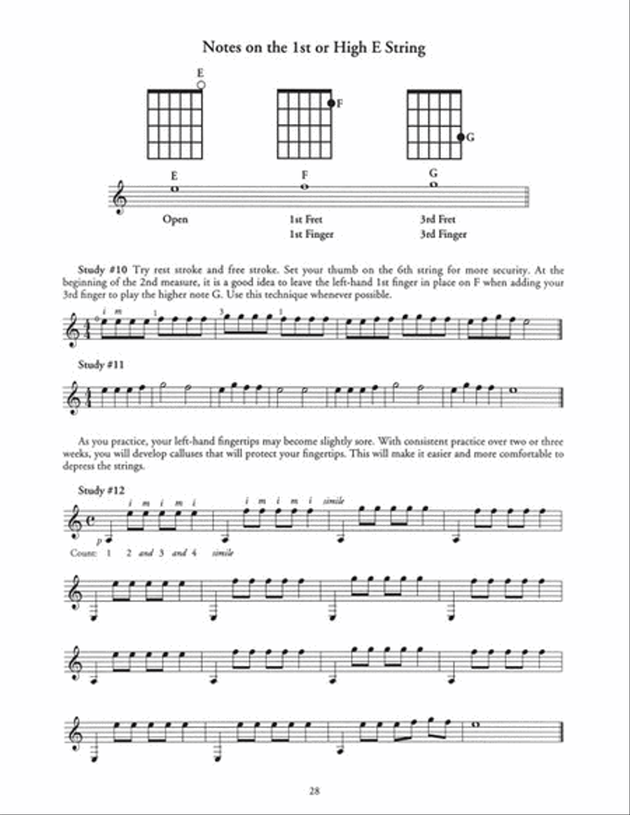 The Christopher Parkening Guitar Method – Volume 1 (Revised) Guitar scores gallery preview page 5