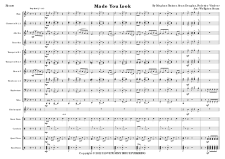 Made You Look by Meghan Trainor - Easy Piano - Digital Sheet Music