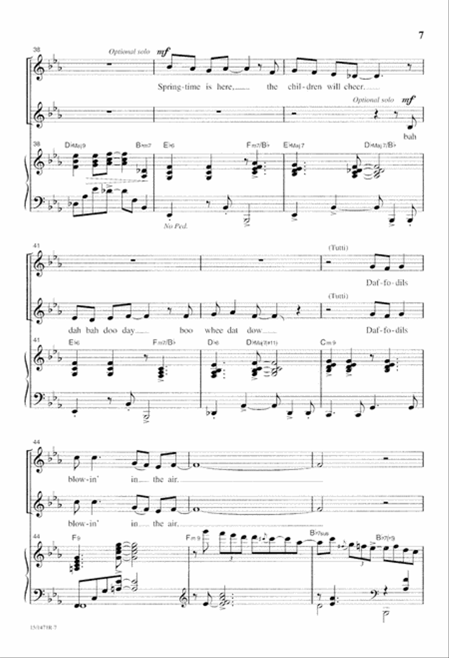 Spring 2-Part scores gallery preview page 7