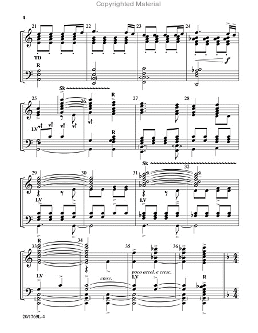 Christ Is Born in Bethlehem 5-Octaves scores gallery preview page 4