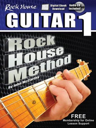 Book cover for The Rock House Method: Learn Guitar 1