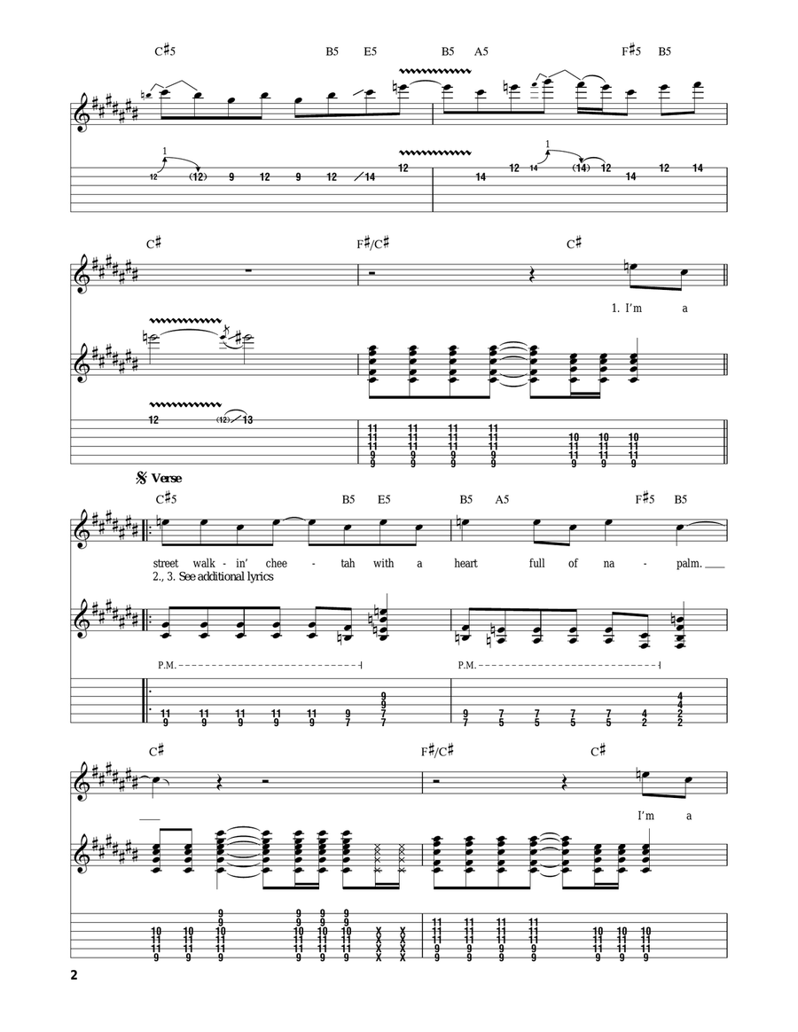 Search And Destroy Search And Destroy Acoustic Guitar scores gallery preview page 2