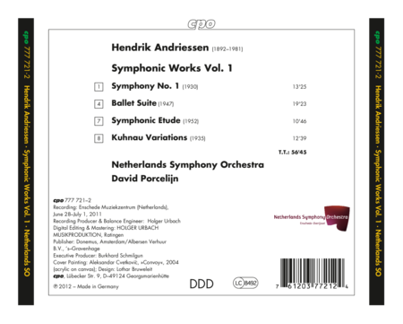 Volume 1: Symphonic Works