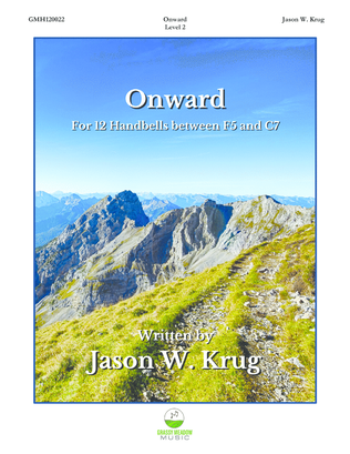 Book cover for Onward (for 12 handbells)
