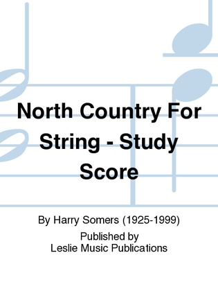 North Country For String - Study Score