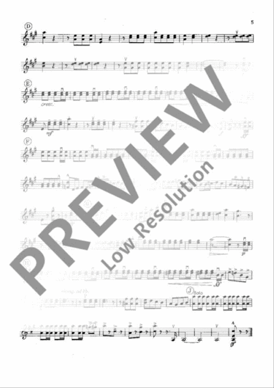Unterhaltungskonzert Unterhaltungskonzert Violin scores gallery preview page 6