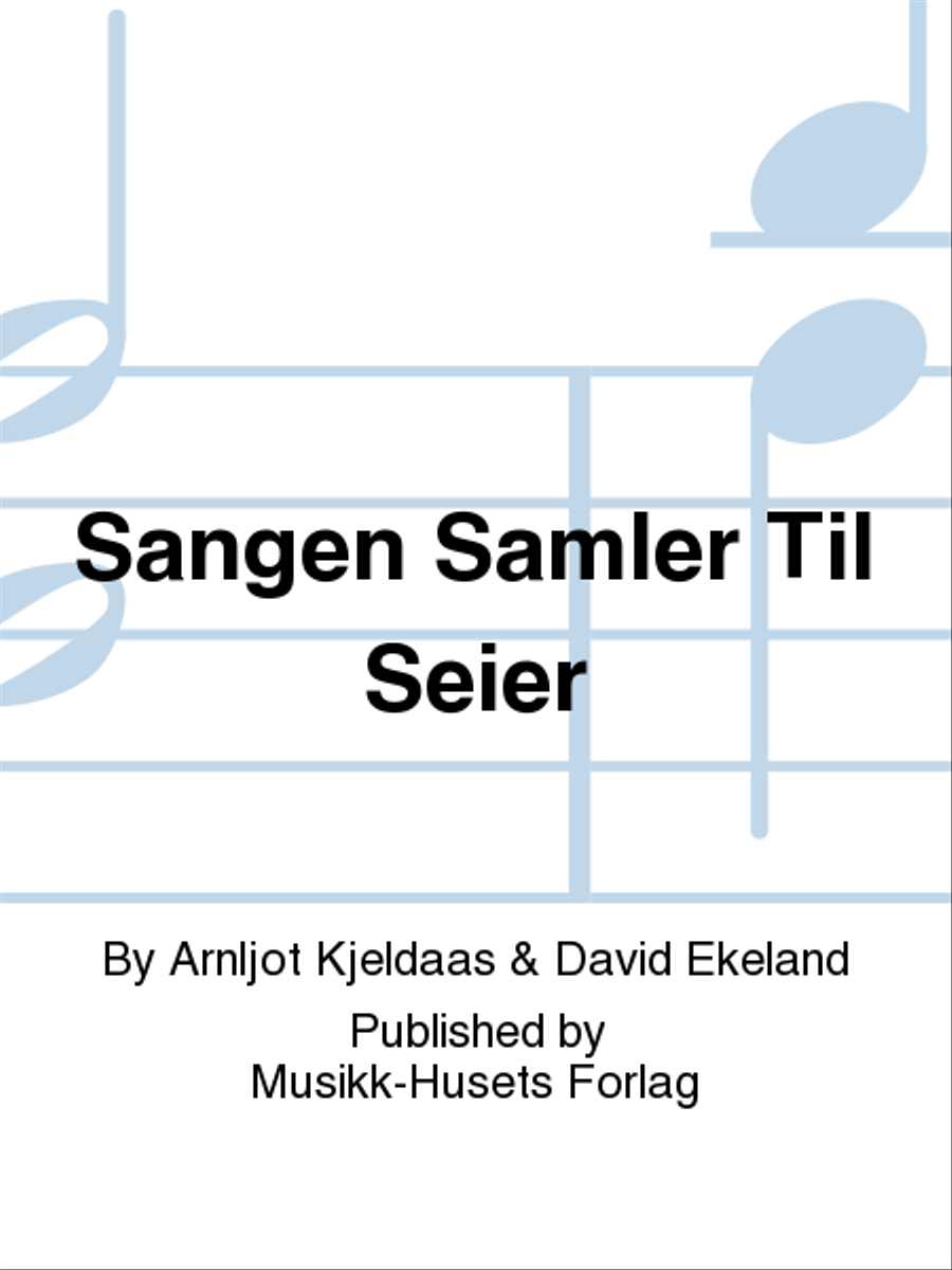 Sangen Samler Til Seier Men's Choir scores gallery preview page 1