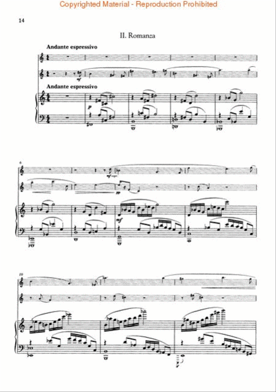 Trio Trio Clarinet scores gallery preview page 3