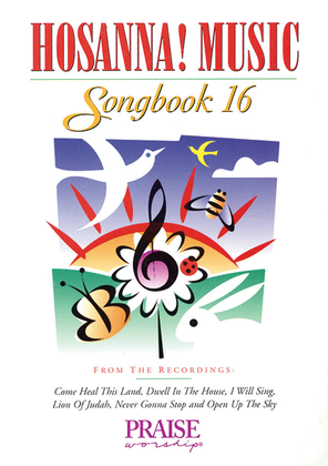 Book cover for Hosanna! Music Songbook 16