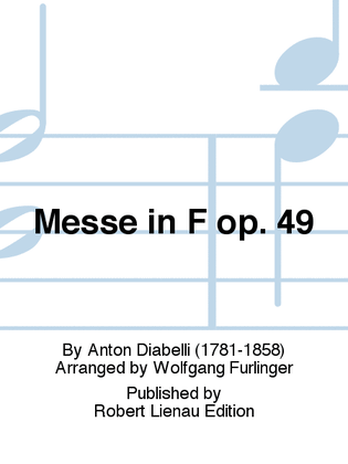 Messe in F op. 49