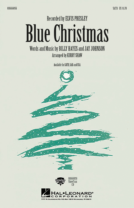 Blue Christmas - SATB