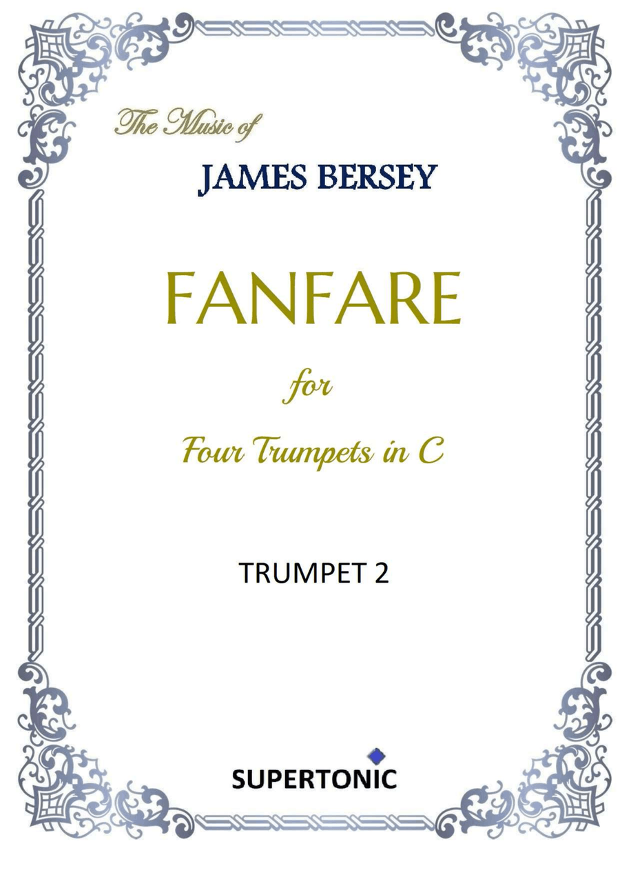 Fanfare (for 4 Trumpets in C) Brass Quartet scores gallery preview page 5