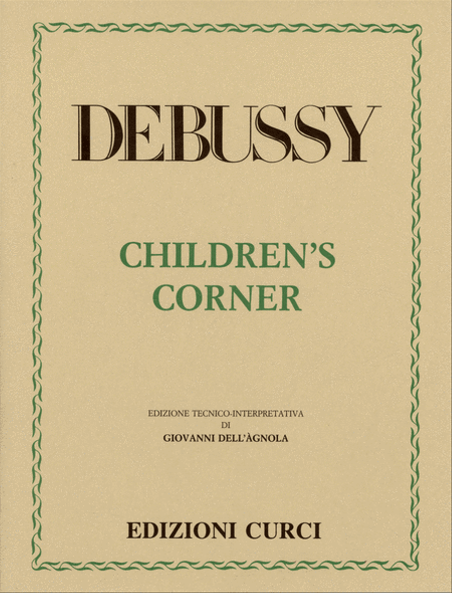 Children's corner Piano Solo scores gallery preview page 1