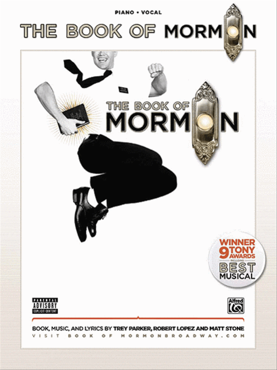 The Book of Mormon -- Sheet Music from the Broadway Musical Piano, Vocal, Guitar scores gallery preview page 1