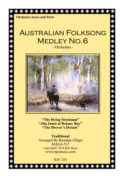 Australian Folksong Medley No. 6 - Orchestra image number null