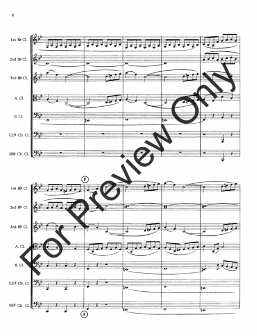 Impresario Overture B-Flat Clarinet scores gallery preview page 9