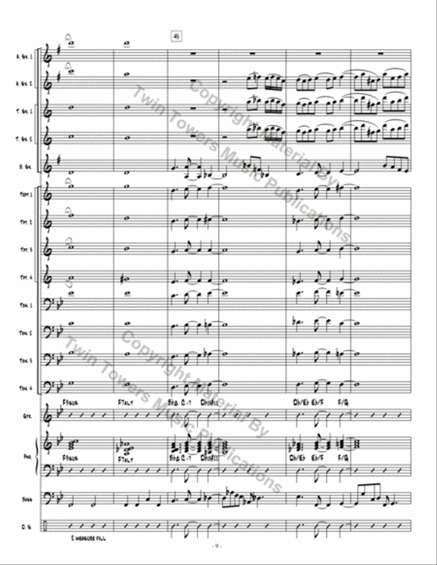 Ice is Nice Jazz Ensemble scores gallery preview page 10