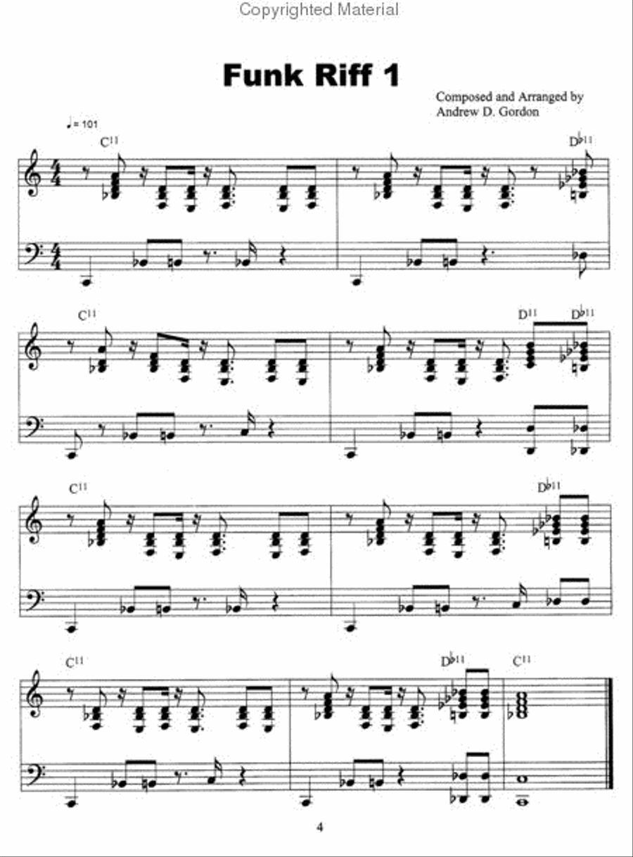 60 of the Funkiest Keyboard Riffs Known to Mankind Piano Method scores gallery preview page 2