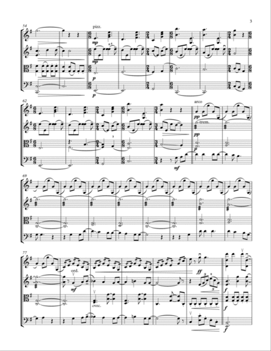 Iris Iris String Quartet scores gallery preview page 3