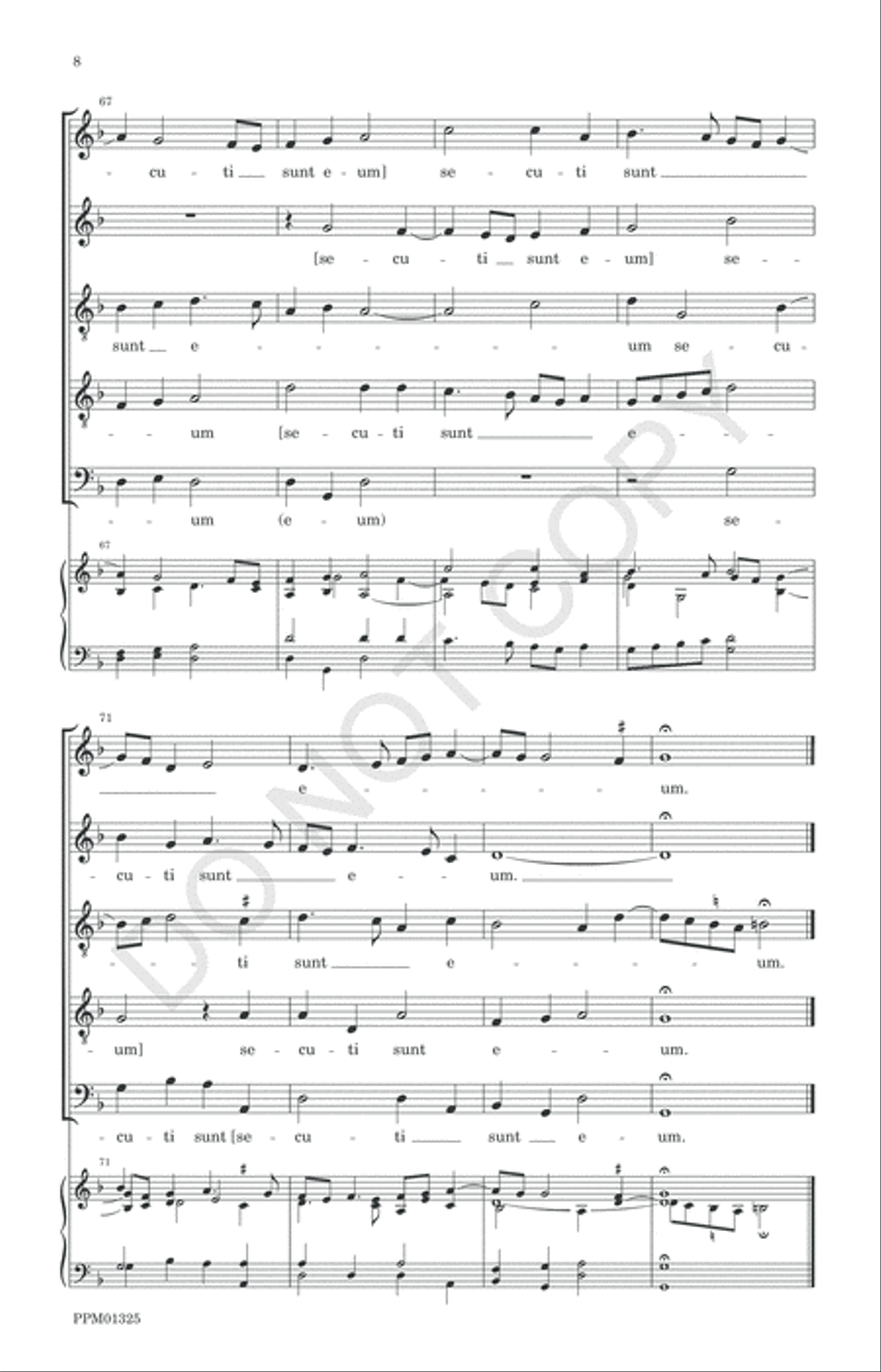 Ambulans Jesus Ambulans Jesus A Cappella scores gallery preview page 13