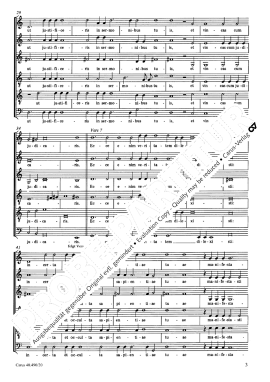 Miserere Choir scores gallery preview page 4