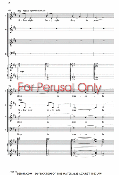 Lullaby for a King - SATB Octavo image number null