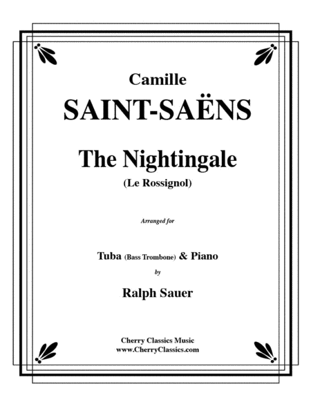 The Nightingale (Le Rossignol) for Tuba or Bass Trombone & Piano