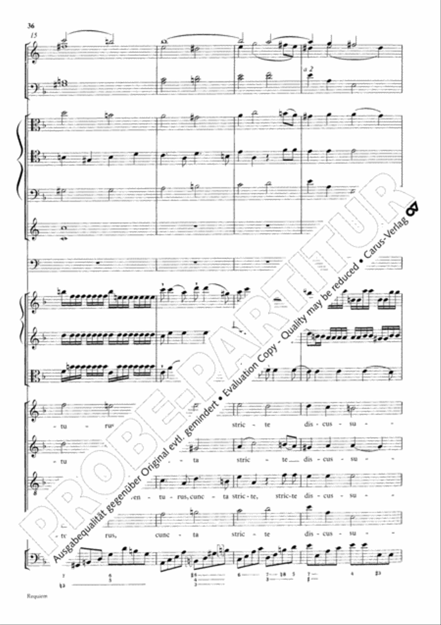 Requiem Requiem 4-Part scores gallery preview page 45