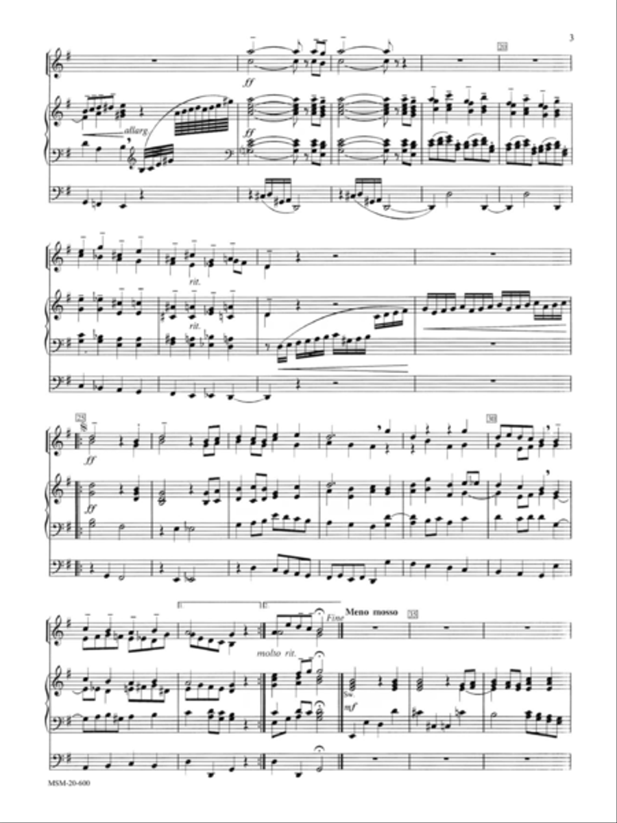 Now Thank We All Our God Now Thank We All Our God Trumpet Duet scores gallery preview page 3