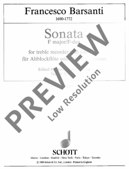 Sonata No. 5 in F major