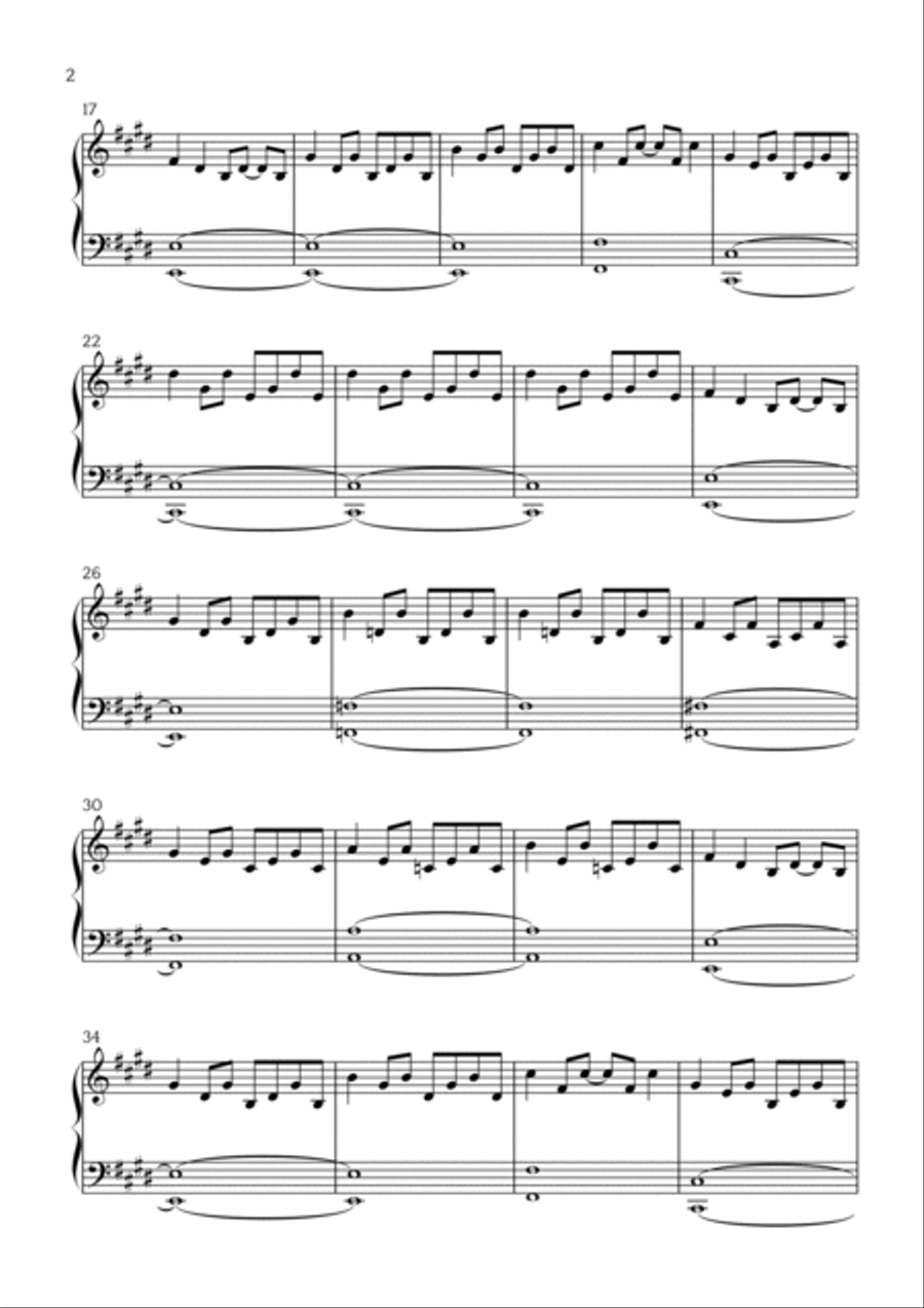 Good Days Easy Piano scores gallery preview page 2