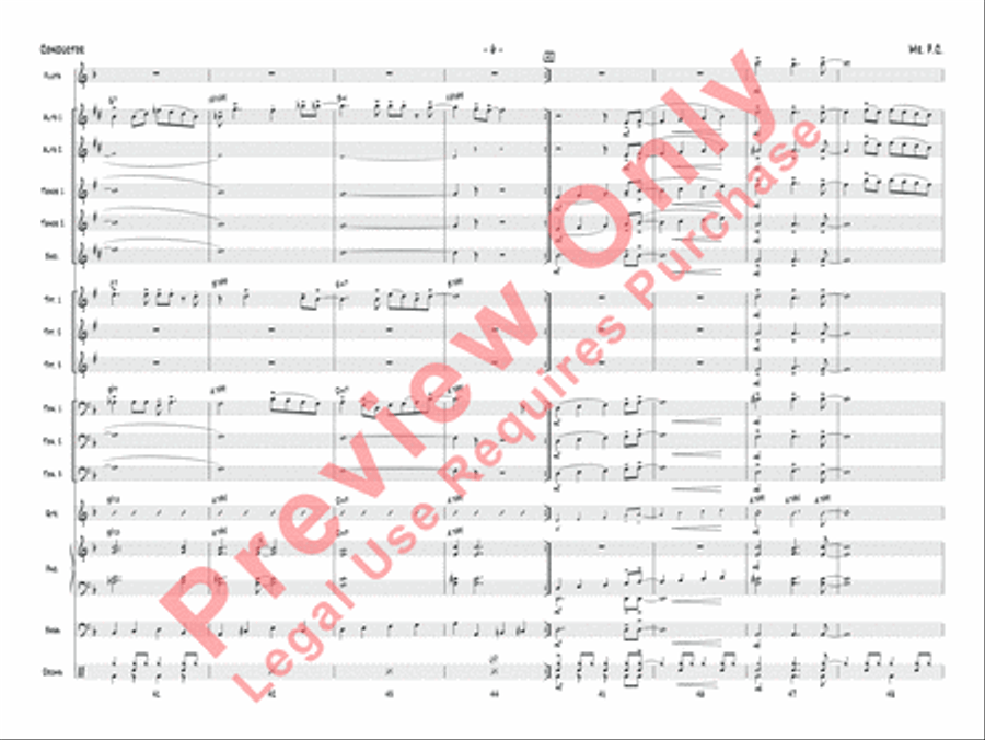 Mr. P.C. Jazz Ensemble scores gallery preview page 9