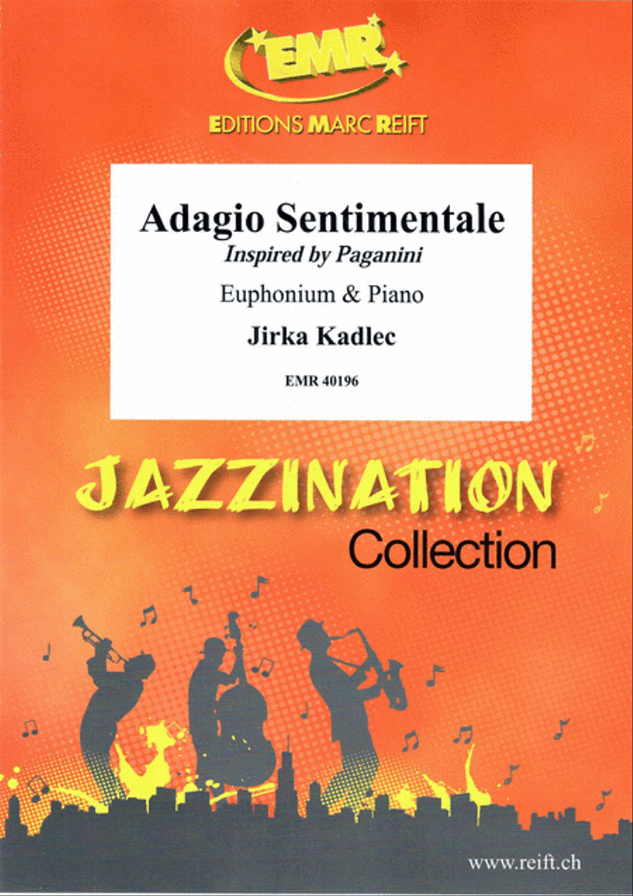 Adagio Sentimentale Euphonium scores gallery preview page 1