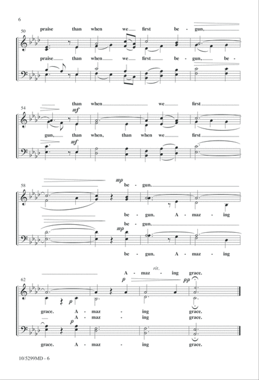 Four-part Hymns: A Cappella, Vol. II 4-Part scores gallery preview page 6