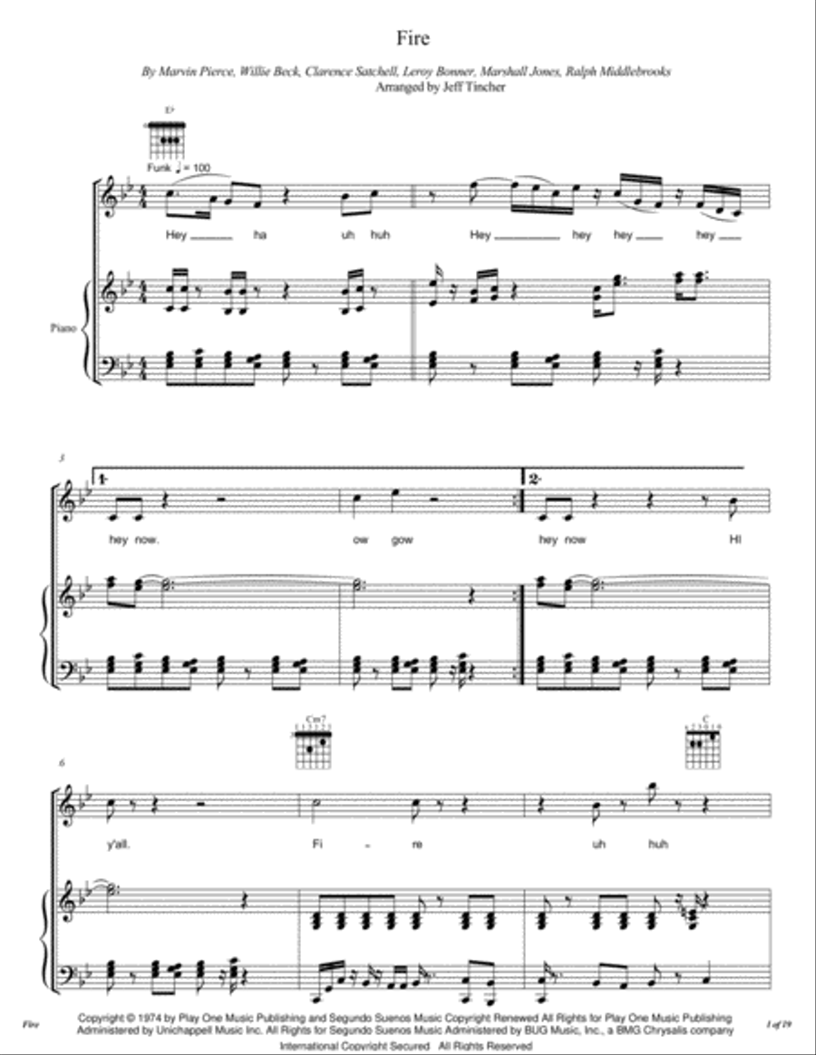 Fire Voice scores gallery preview page 2