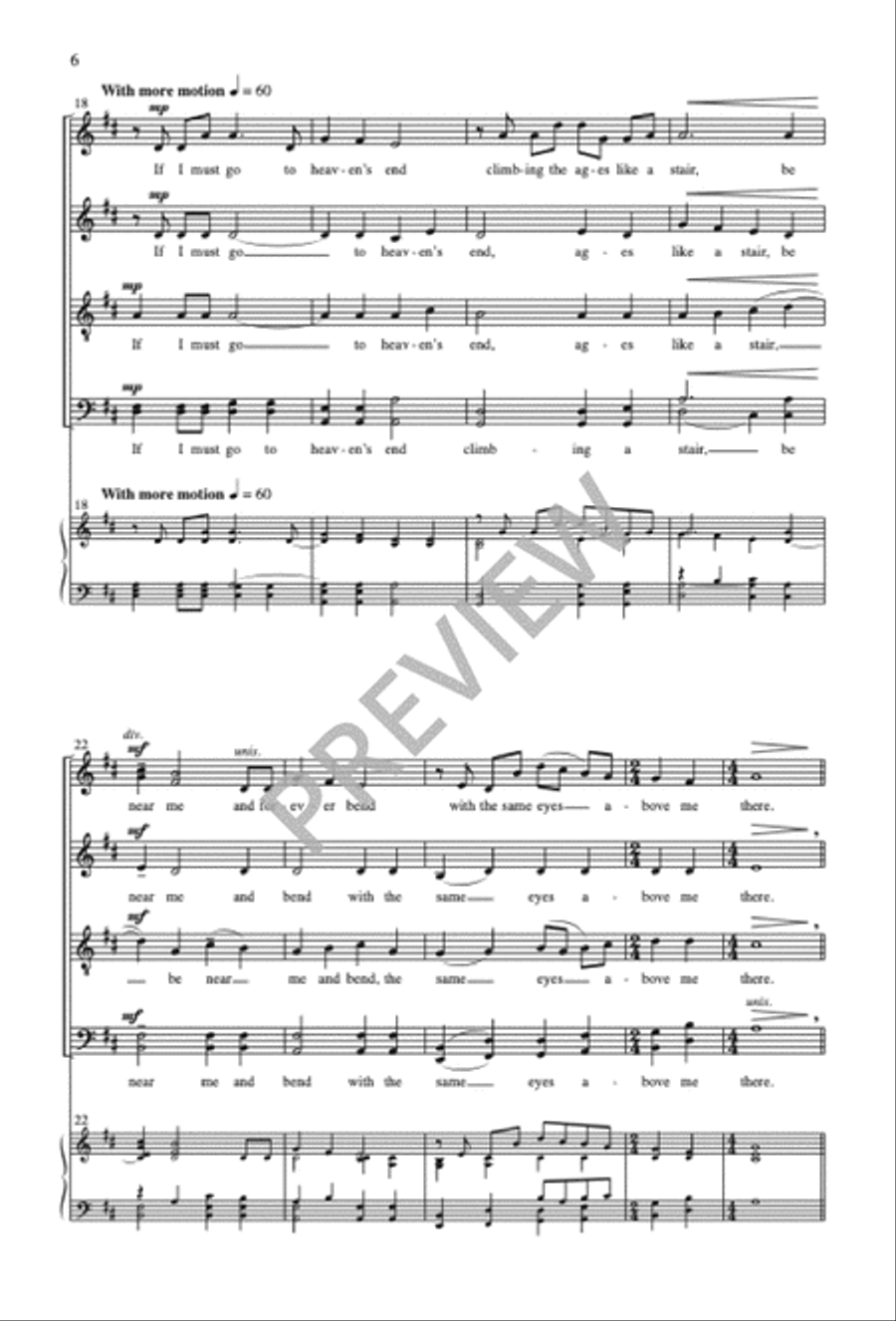 If I Must Go SSATBB scores gallery preview page 7