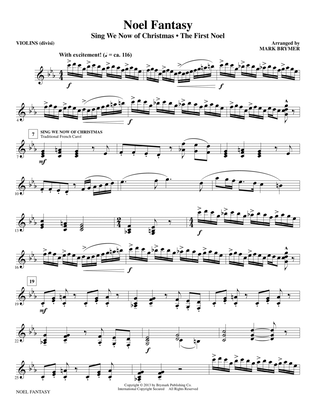 Noel Fantasy - Violins (divisi)