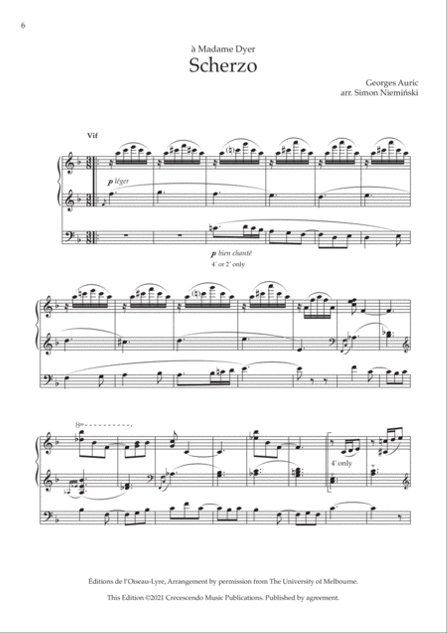 Pipeaux 1934 Organ scores gallery preview page 4