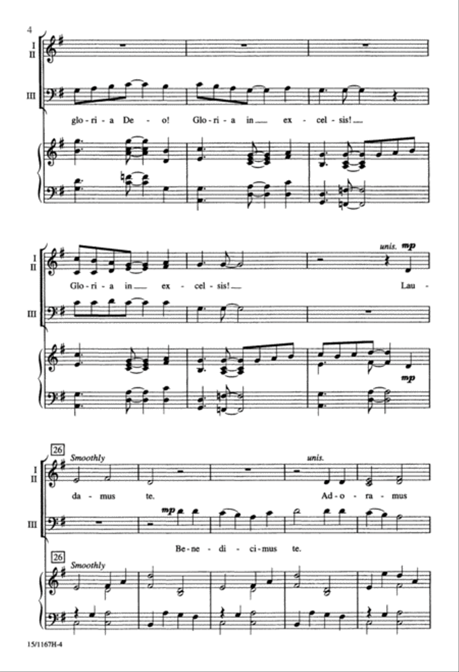 Gloria Deo 3-Part scores gallery preview page 5