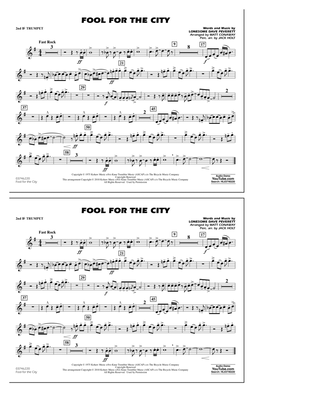 Fool For The City - 2nd Bb Trumpet