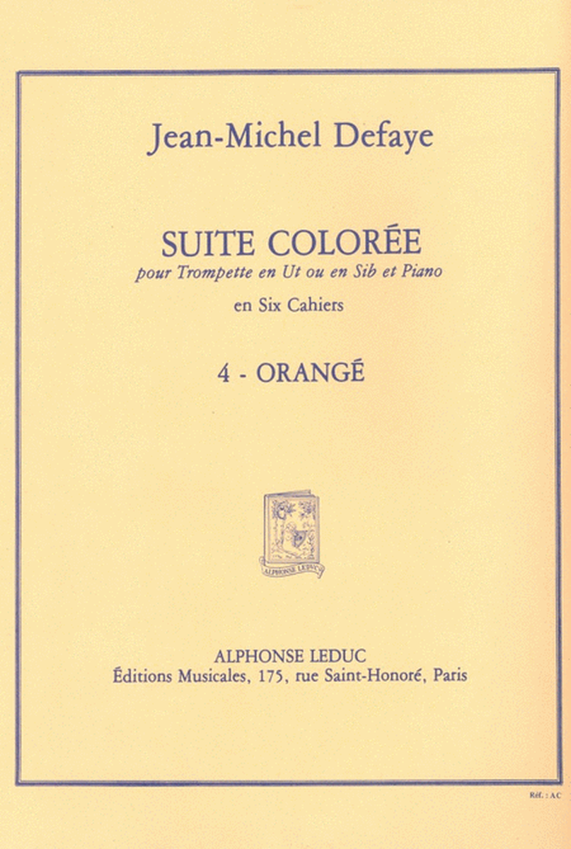 Orange (trumpet & Piano)