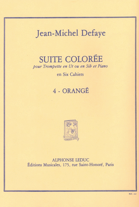 Book cover for Orange (trumpet & Piano)