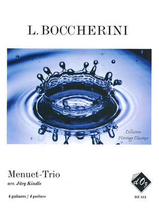 Book cover for Menuet-Trio