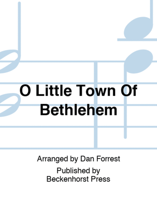 O Little Town Of Bethlehem