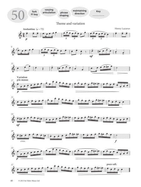 More Graded Studies for Clarinet, Book 1