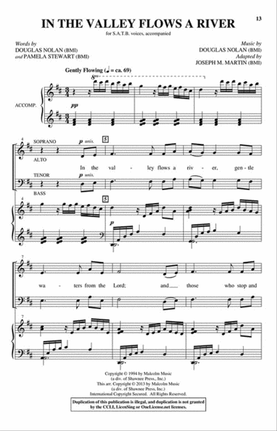 The Celtic Choir The Celtic Choir 4-Part scores gallery preview page 6
